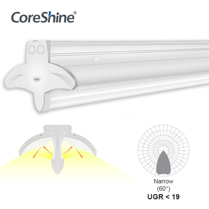 4 Feet 30W 150lm/W Linear Indirect Lighting Fixture For Supermarket